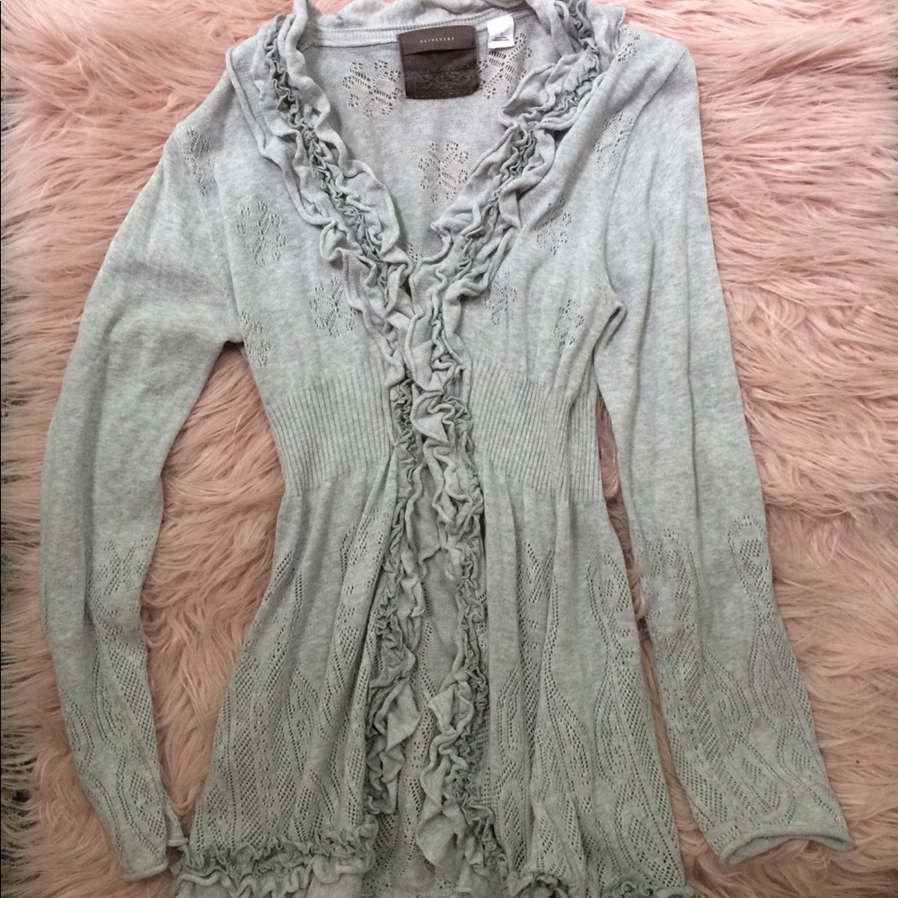 ☕️Light Grey Light Cardigan